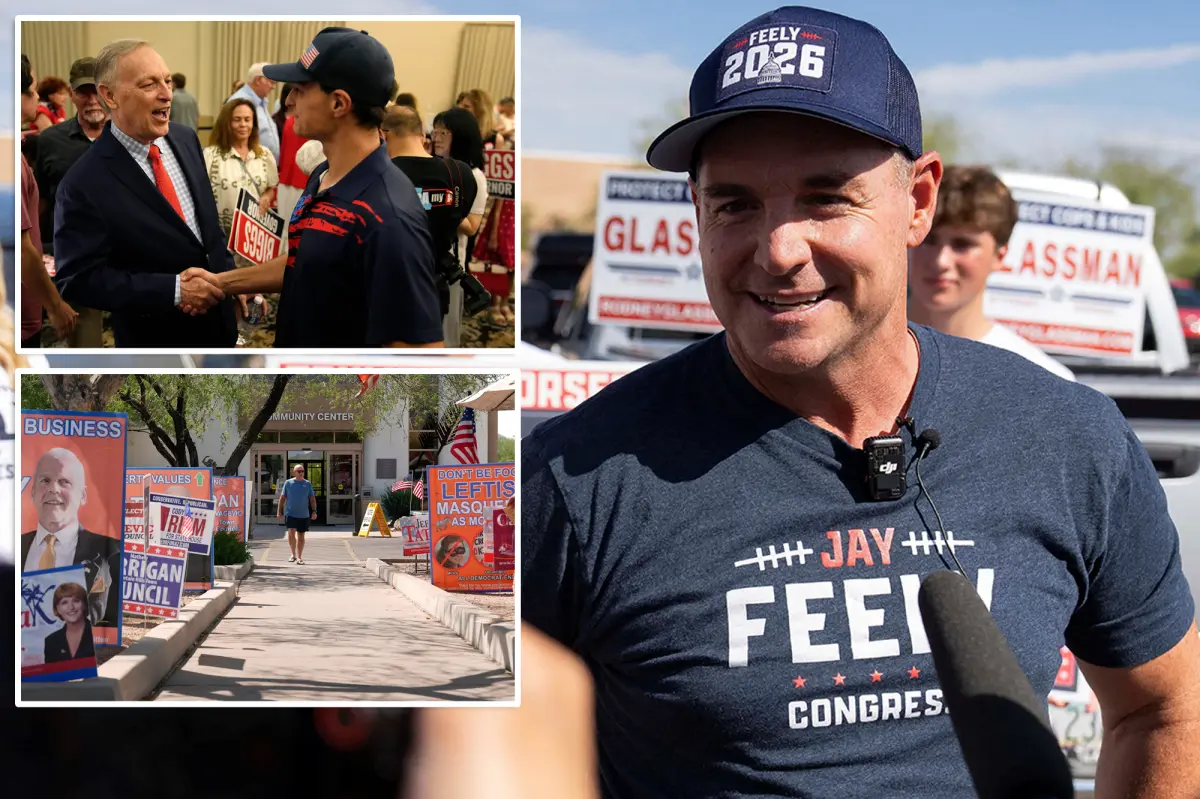 Trump-backed candidates, including ex-Giants, Jets kicker Jay Feely, easily win Arizona primaries — socialist House hopeful gets smoked 