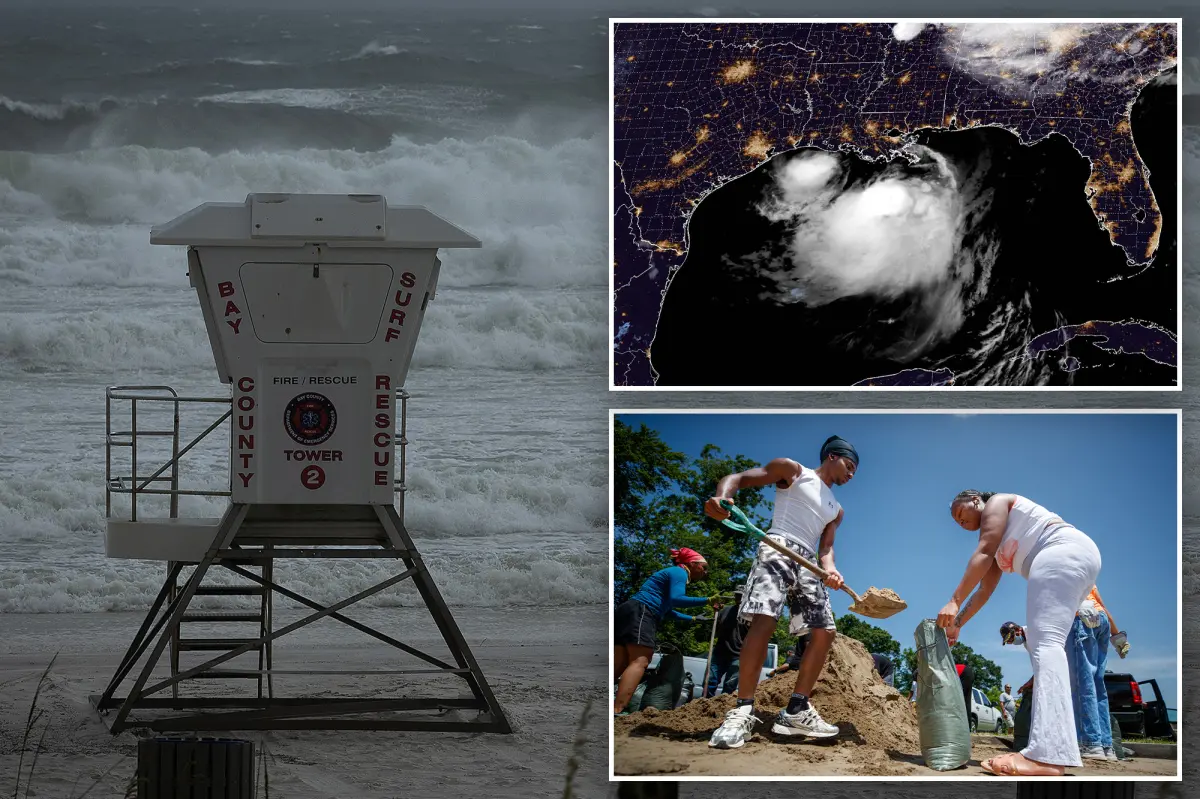 Beaches closed as Tropical Storm Bertha approaches Gulf Coast