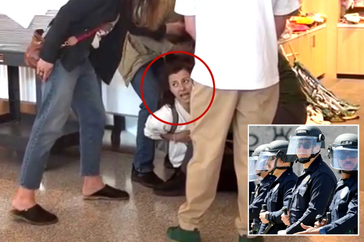 Ukrainian woman who overstayed visa detained by ICE at California airport as liberal city erupts