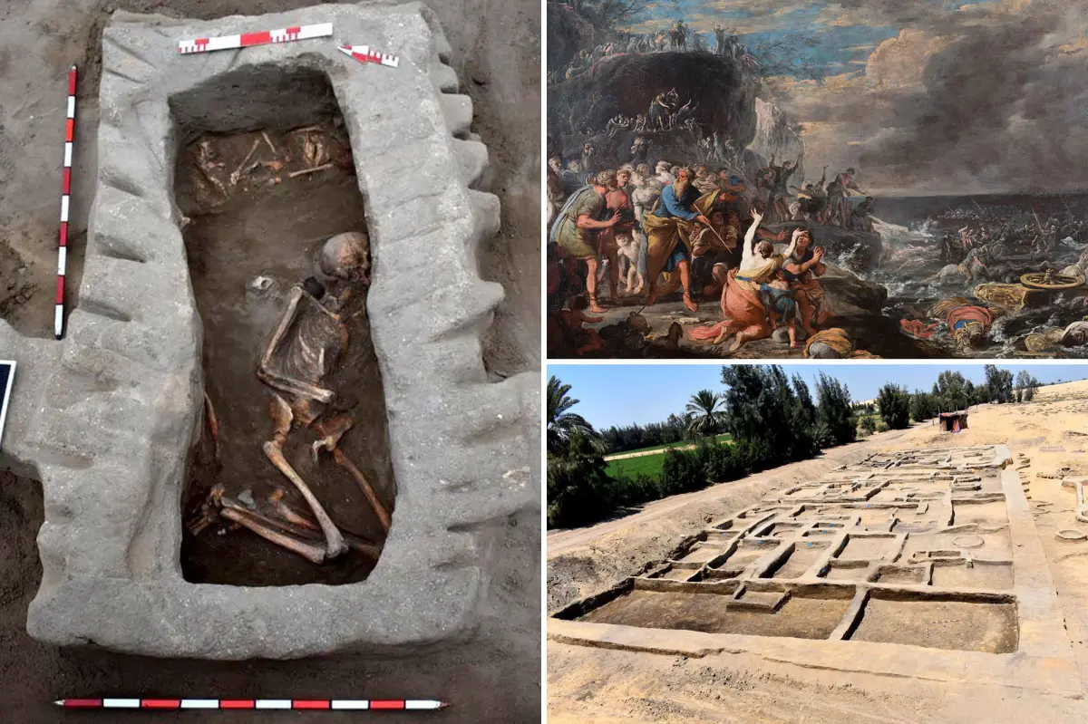 Ancient Egyptian settlement discovered from era that fueled Exodus debate