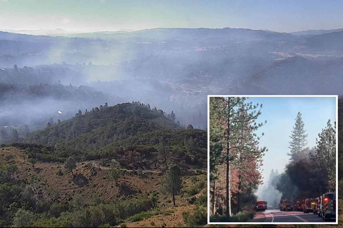 Fast-moving Dove Fire wreaks havoc as mass evacuations at ‘the gateway to Yosemite’ town