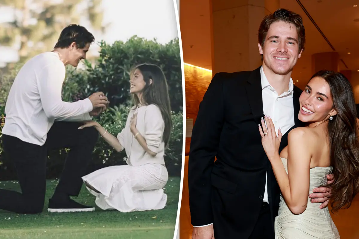 Celebrities, sports world react to Madison Beer, Justin Herbert engagement news