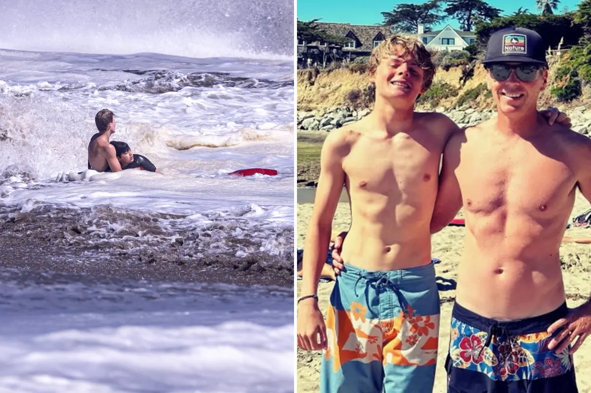 Hero 16-year-old lifeguard breaks silence on dramatic ocean rescue