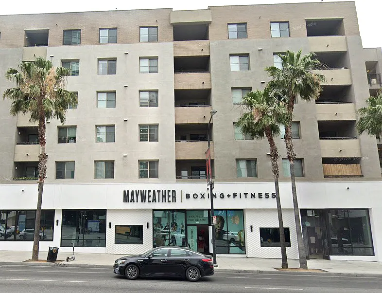 Mayweather Boxing + Fitness at 1724 N. Highland Ave. in Hollywood.
