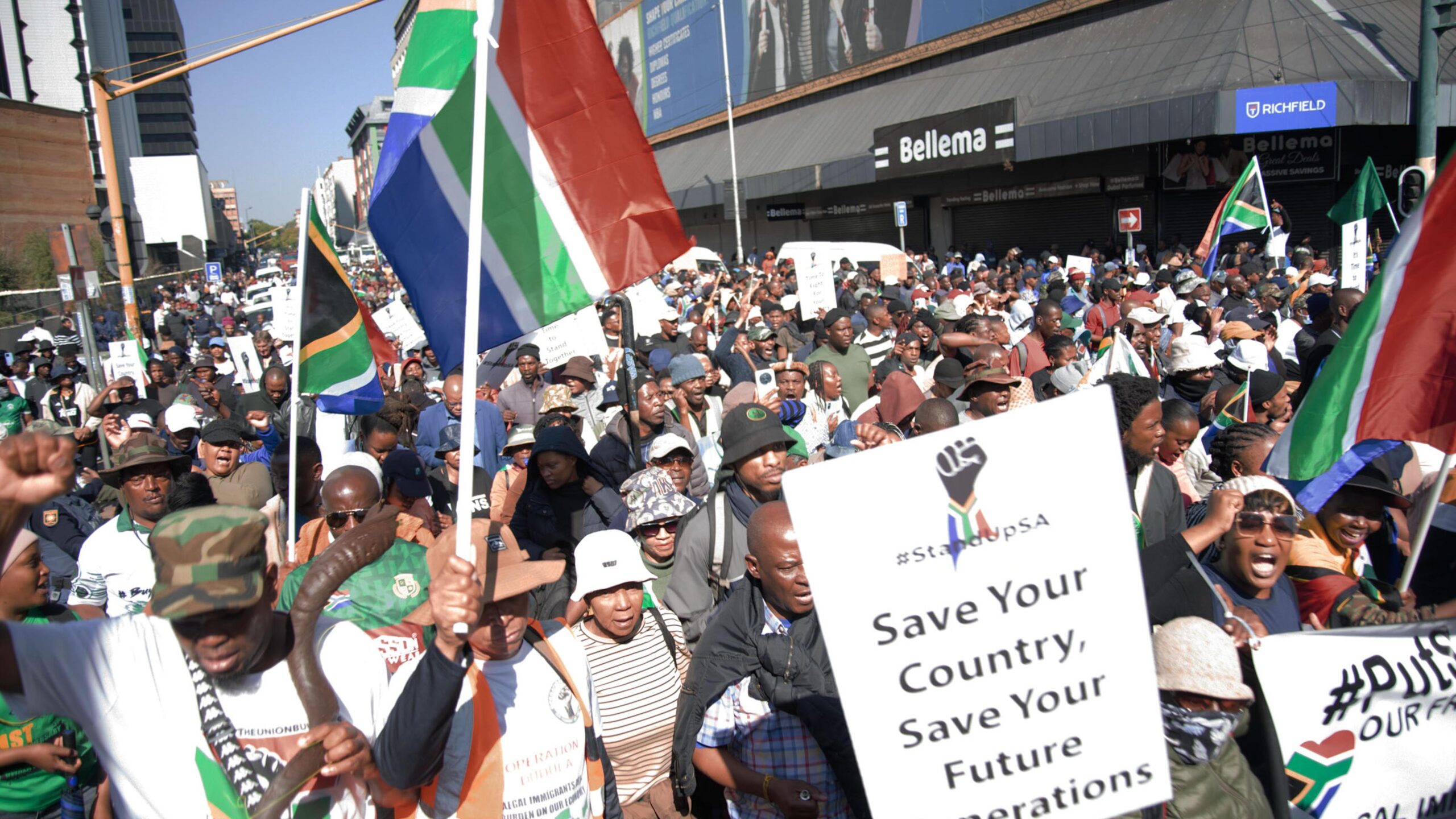 Over 900 Arrested During South African Anti-Migrant Protests. Here’s What to Know