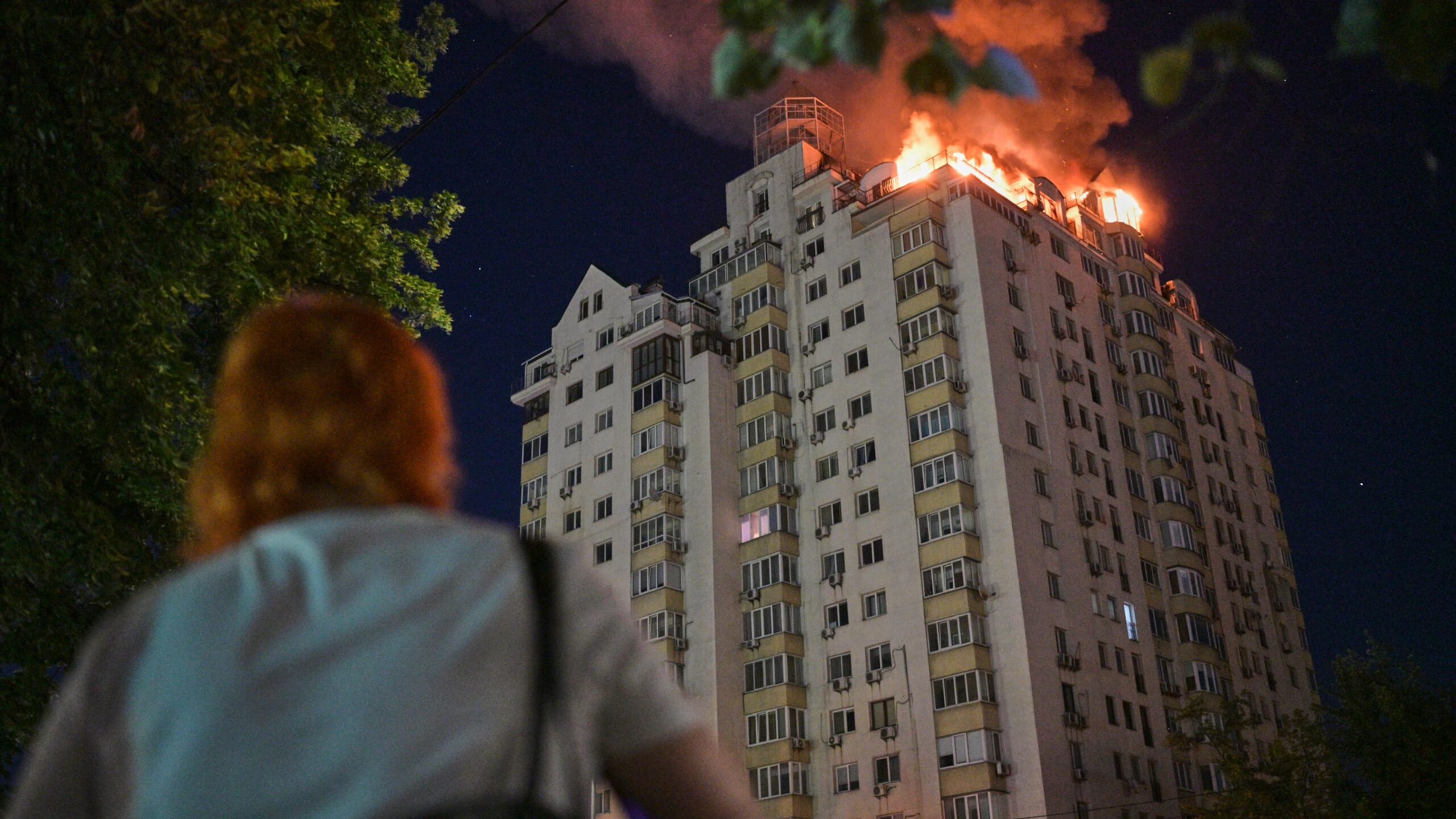Russia Launches Drone and Missile Attack on Kyiv in Deadly ‘Night of Horror’