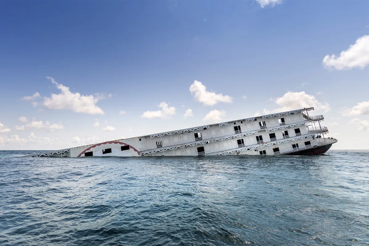 You’ll Never Guess Why Government Officials Are Sinking a Four-Story Riverboat Casino Into the Abyss