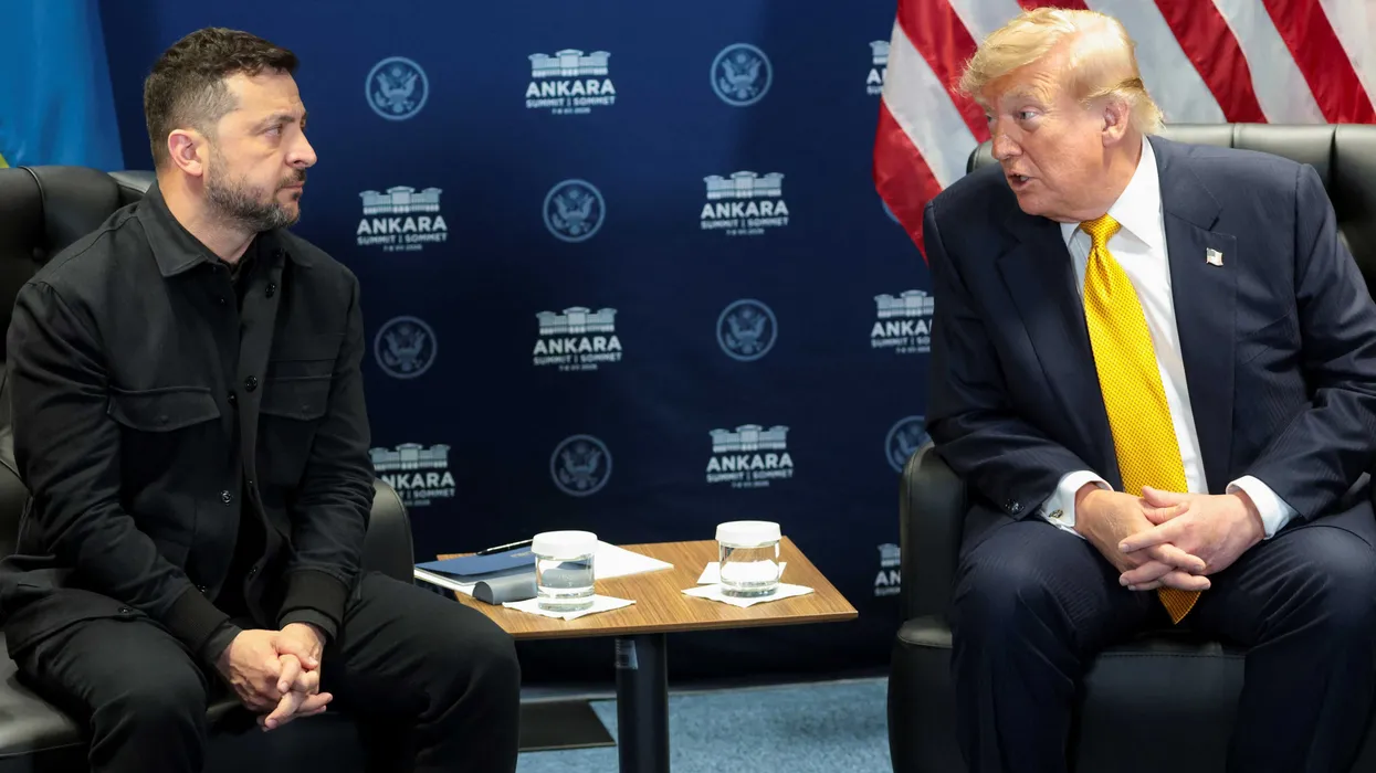 Trump hit with cold stare as he insults Zelensky to his face