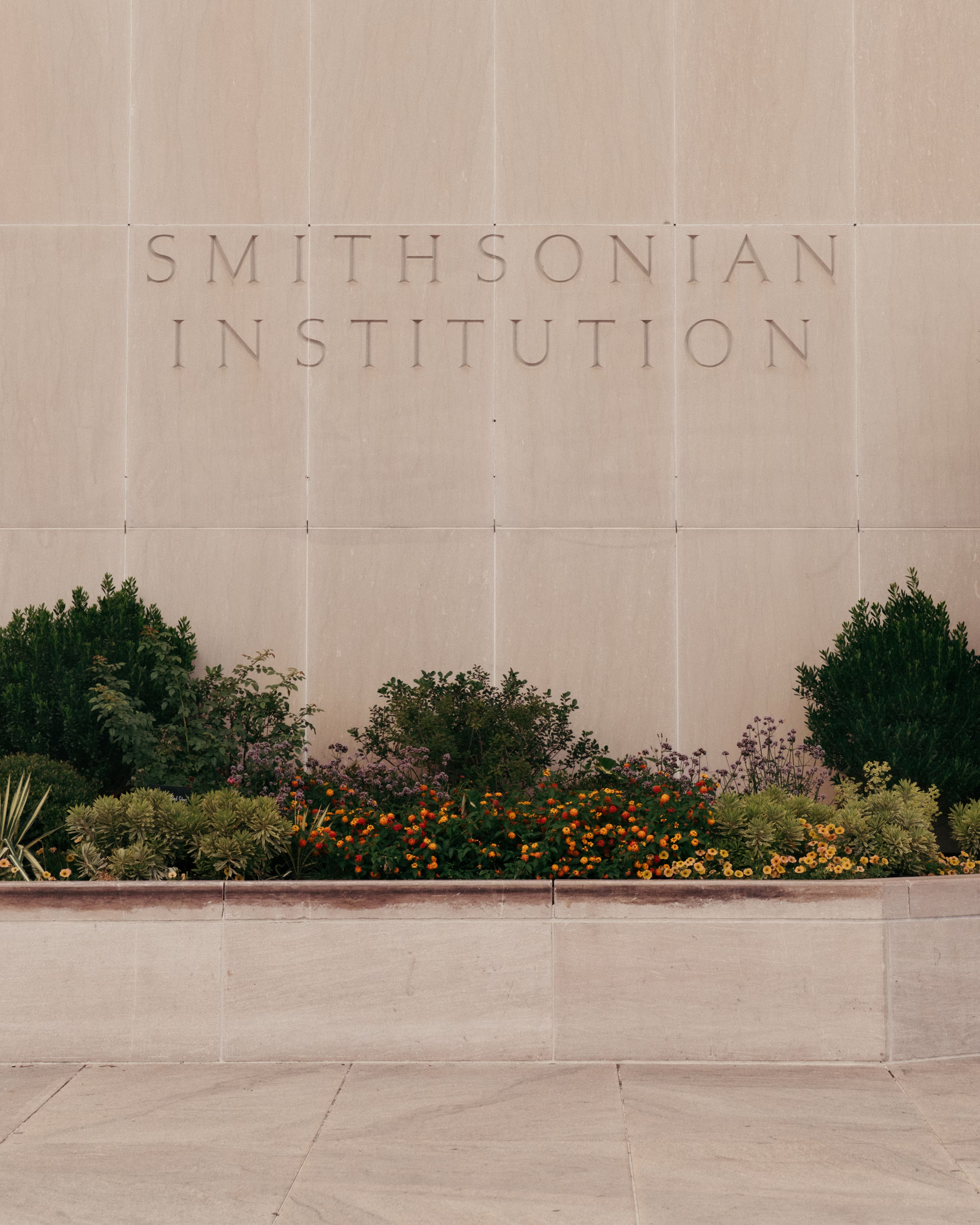 wall at the smithsonian institution