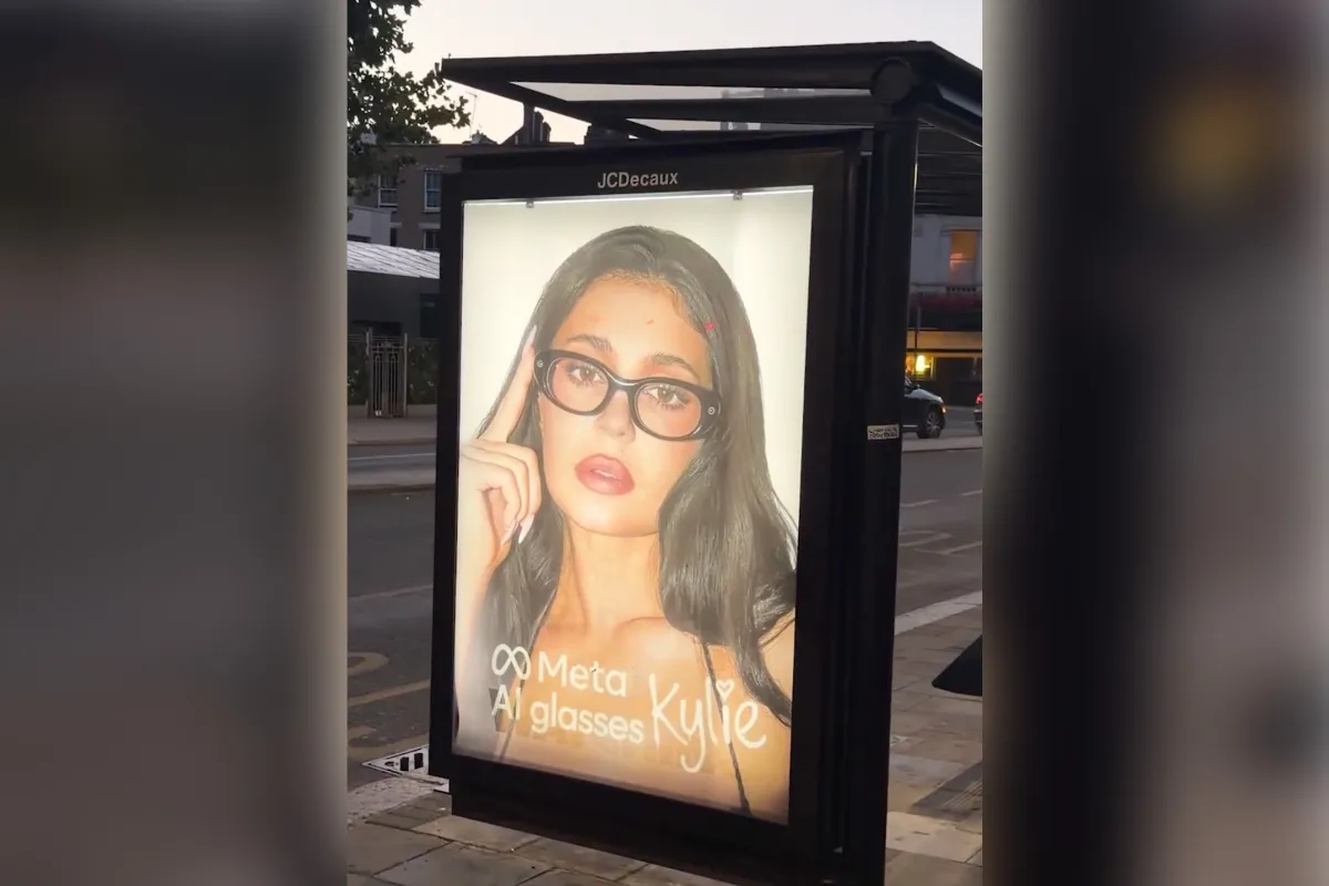 New “Advertisement” for Kylie Jenner’s Meta Perv Glasses Shows Something Extremely Funny If You Look at It From the Wrong Angle