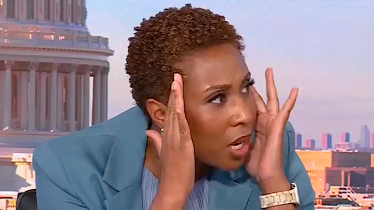 ‘Blech!’ CNN host audibly shudders  debating Mike Johnson’s take on D.C. dating