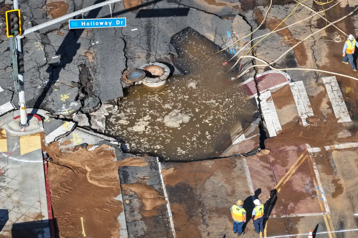 LA’s burst water mains are result of city leaders’ unforgivable neglect