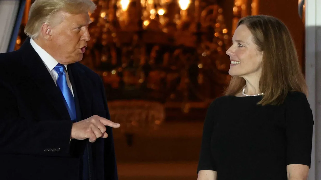 Trump slights ‘clearly terrified’ Supreme Court justice in wild Truth Social post