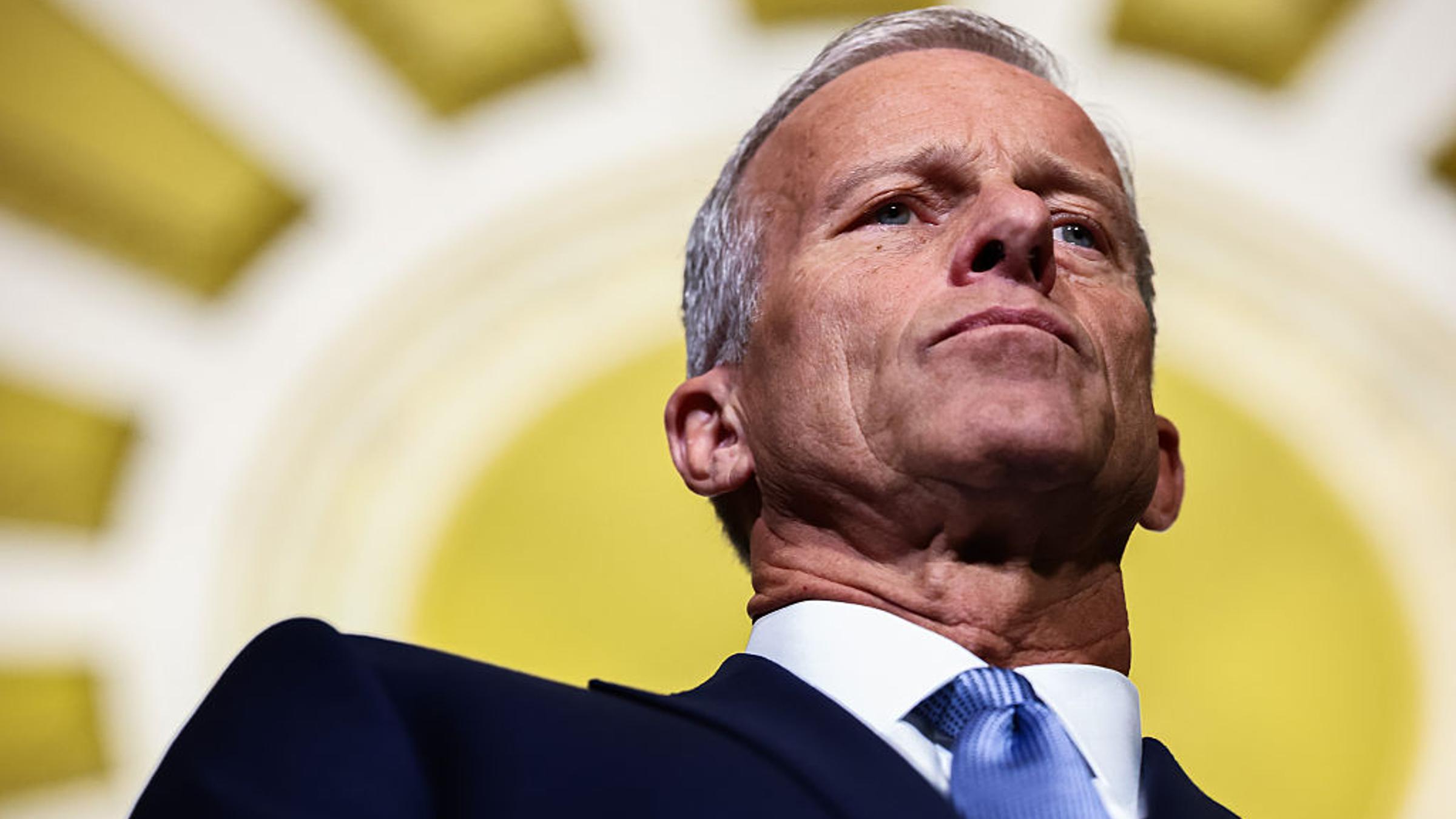 John Thune Isn’t Bowing to Trump’s Pressure: ‘Show Me How This Ends’