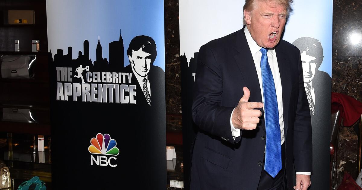 Trump is still playing a reality-TV role