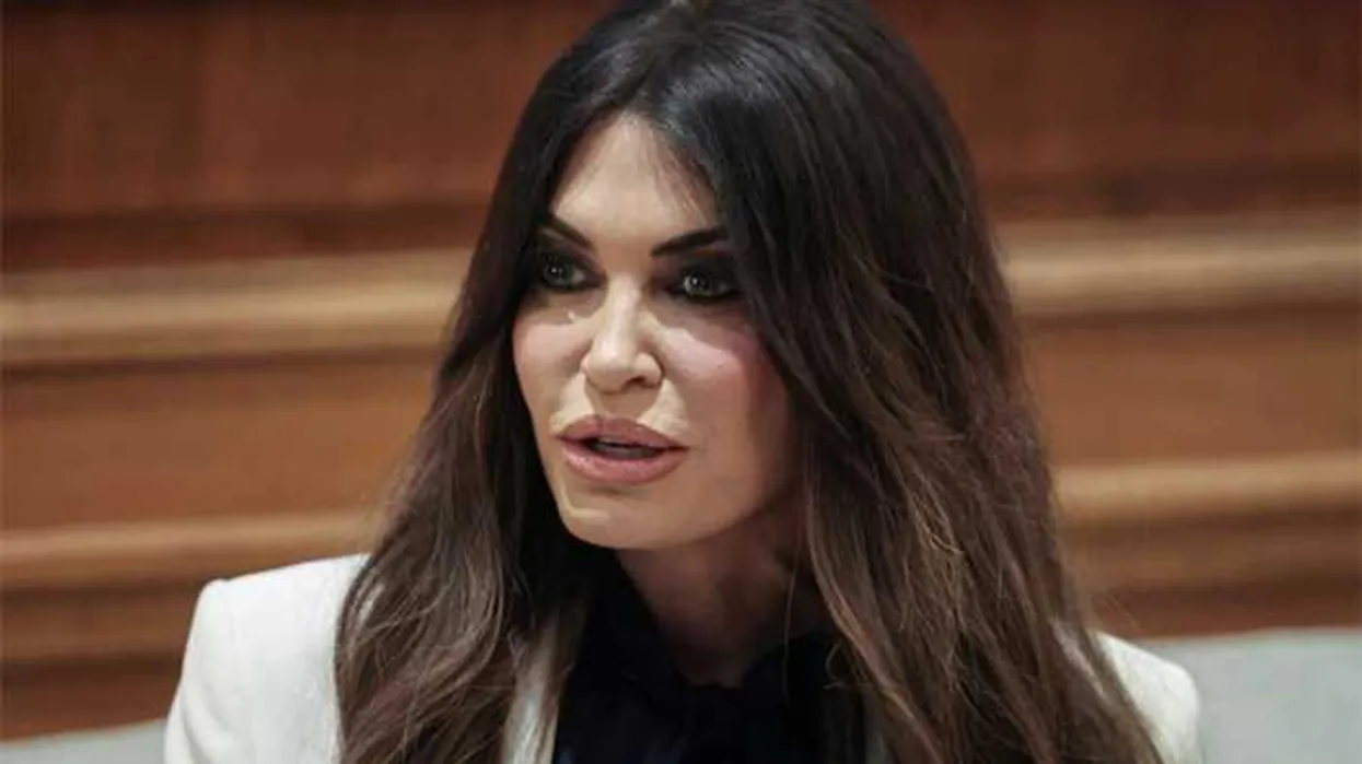 ‘Faux pas’ at the monastery: Kimberly Guilfoyle ridiculed for ‘tone deaf’ fashion choice