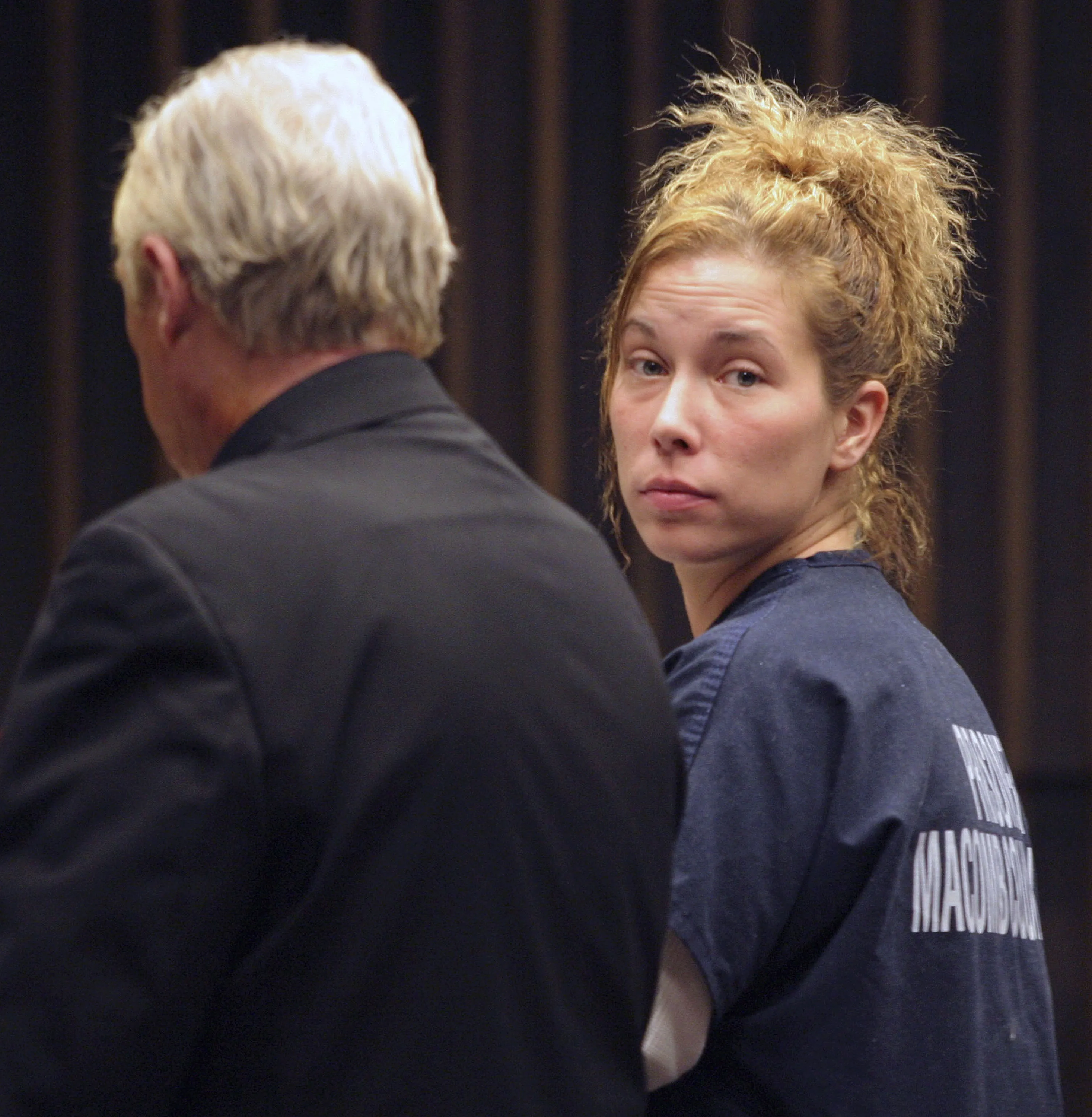 Kimberly Mathers, Eminem's ex-wife, in court for violating probation.
