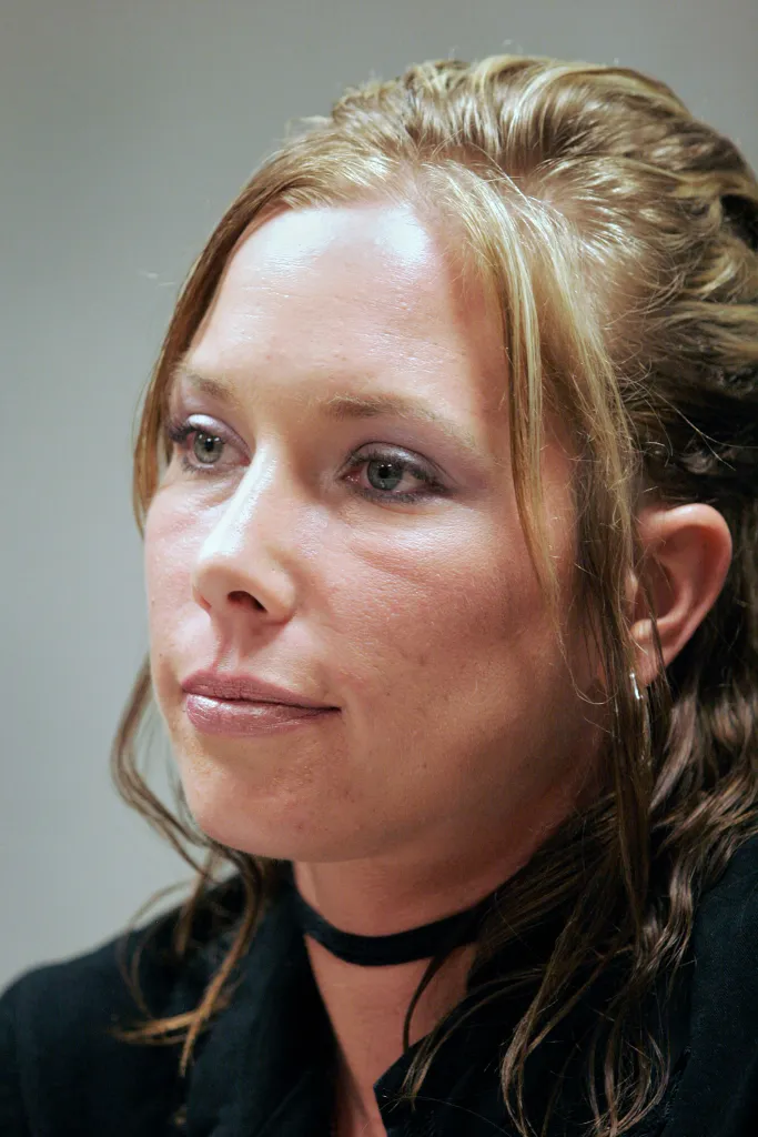 Kim Mathers in court