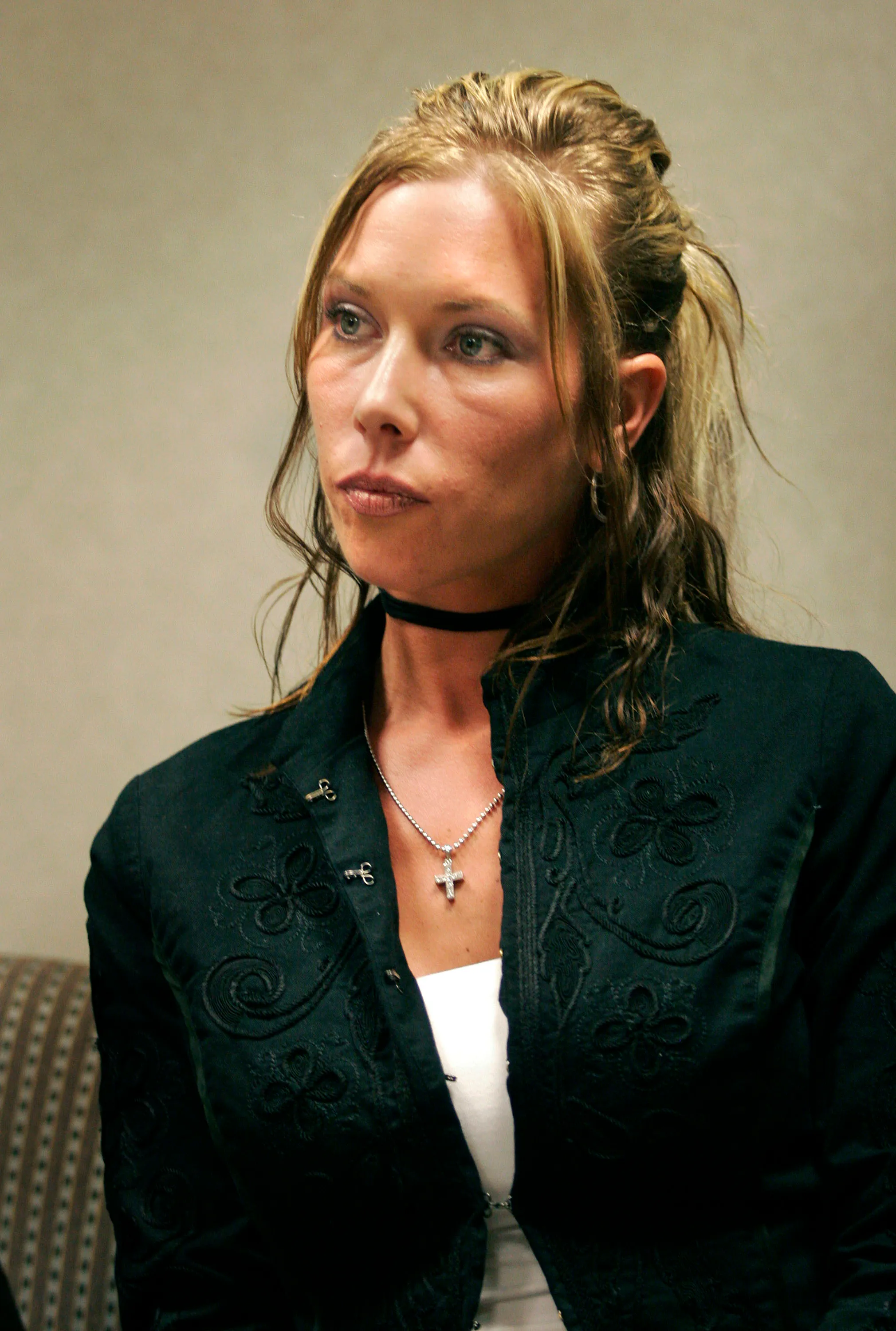 Kim Mathers in court.