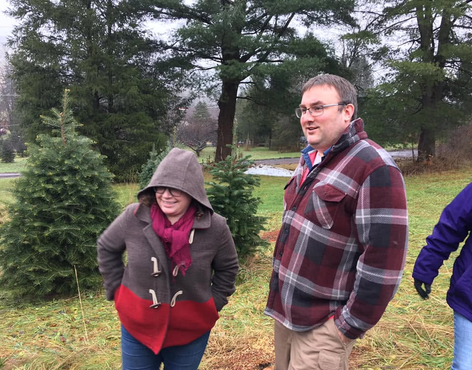 Catherine and Adam Washburn, who neighbors believe to have been separated at the time of her arrest.