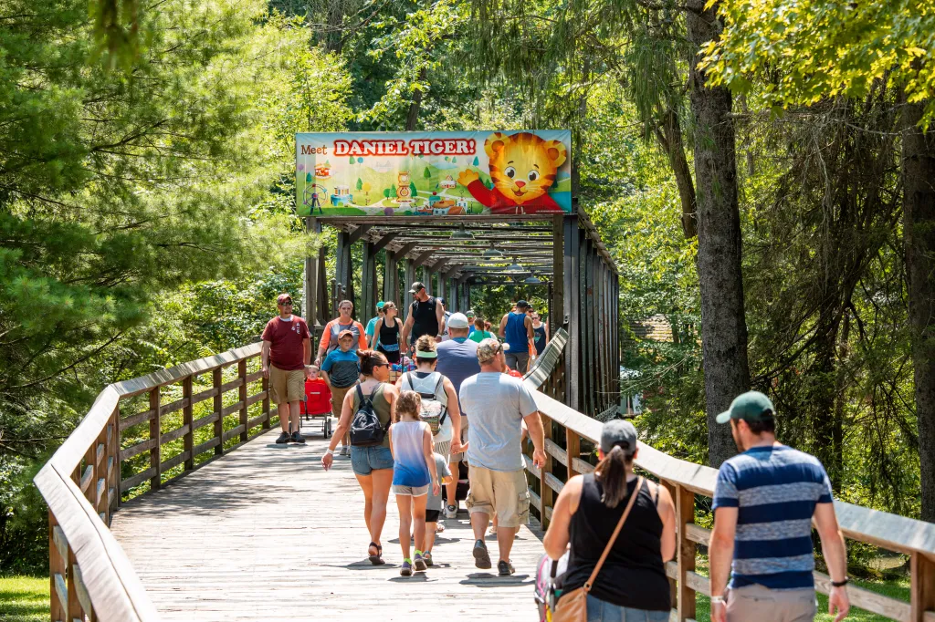A family at Idlewild. 