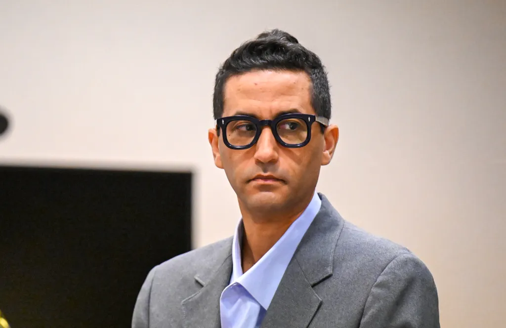 Luciano Frattolin in court.