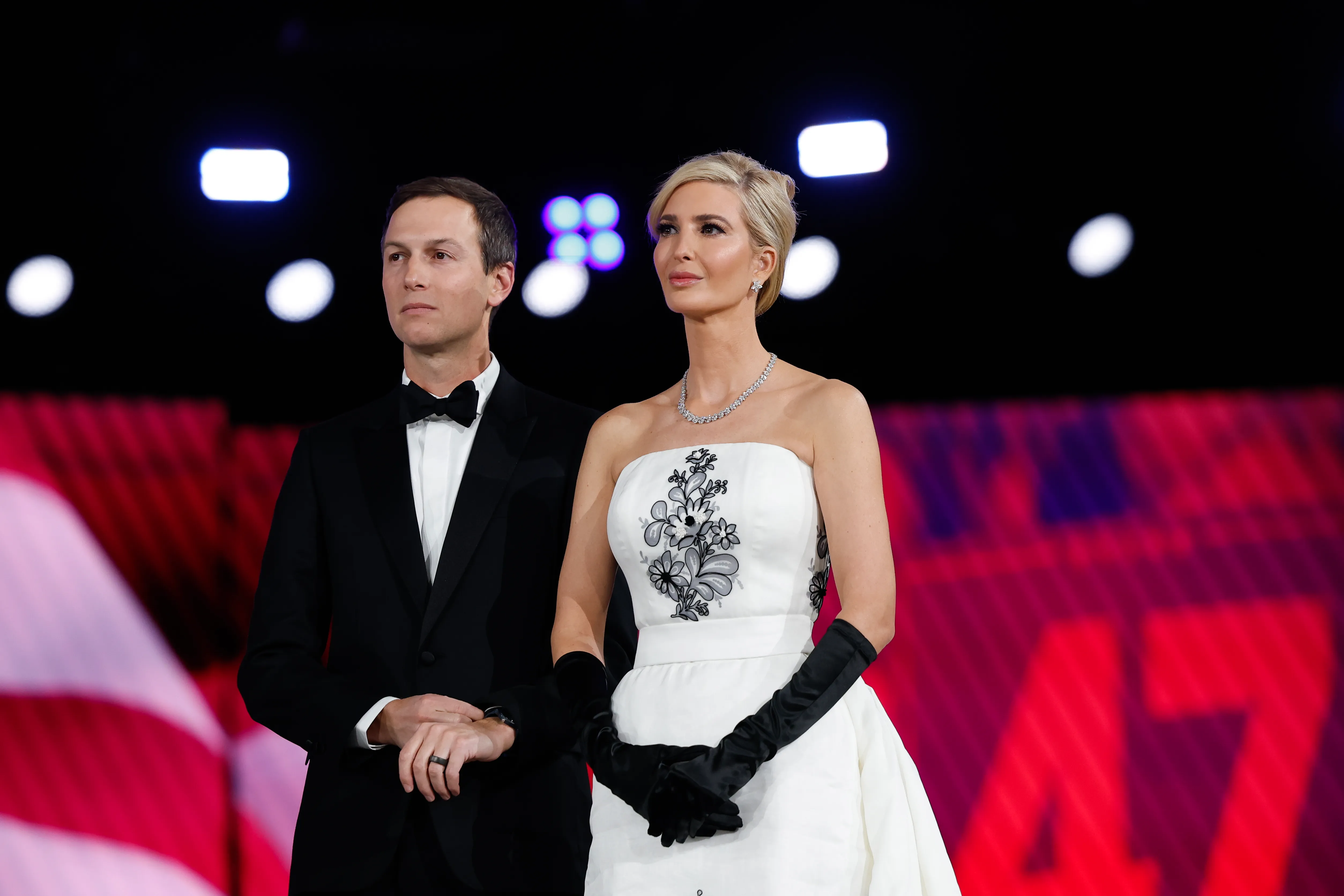 Jared Kushner and Ivanka Trump at the Liberty Inaugural Ball.