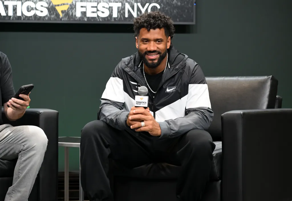 Russell Wilson at Day 2 of the 3rd Fanatics Fest NYC 2026