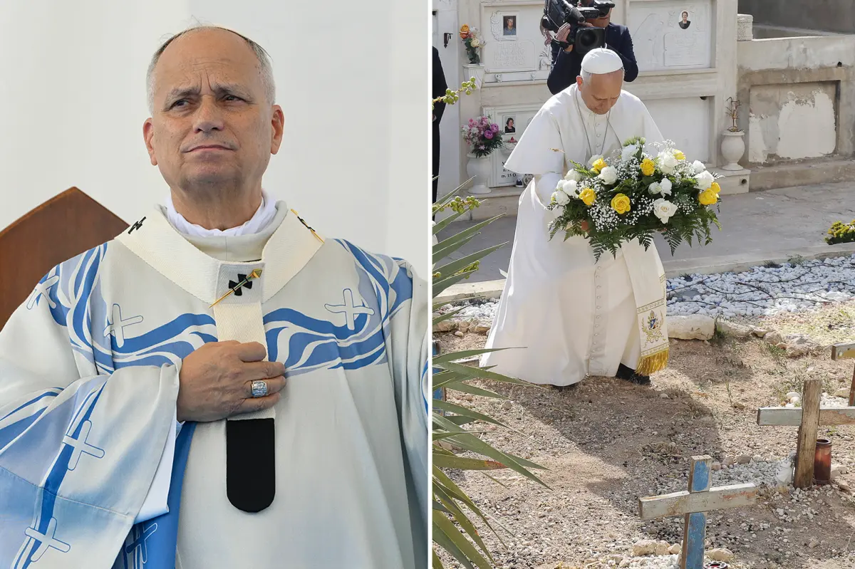 Pope Leo marks 4th of July by praying in Lampedusa for migrants who died