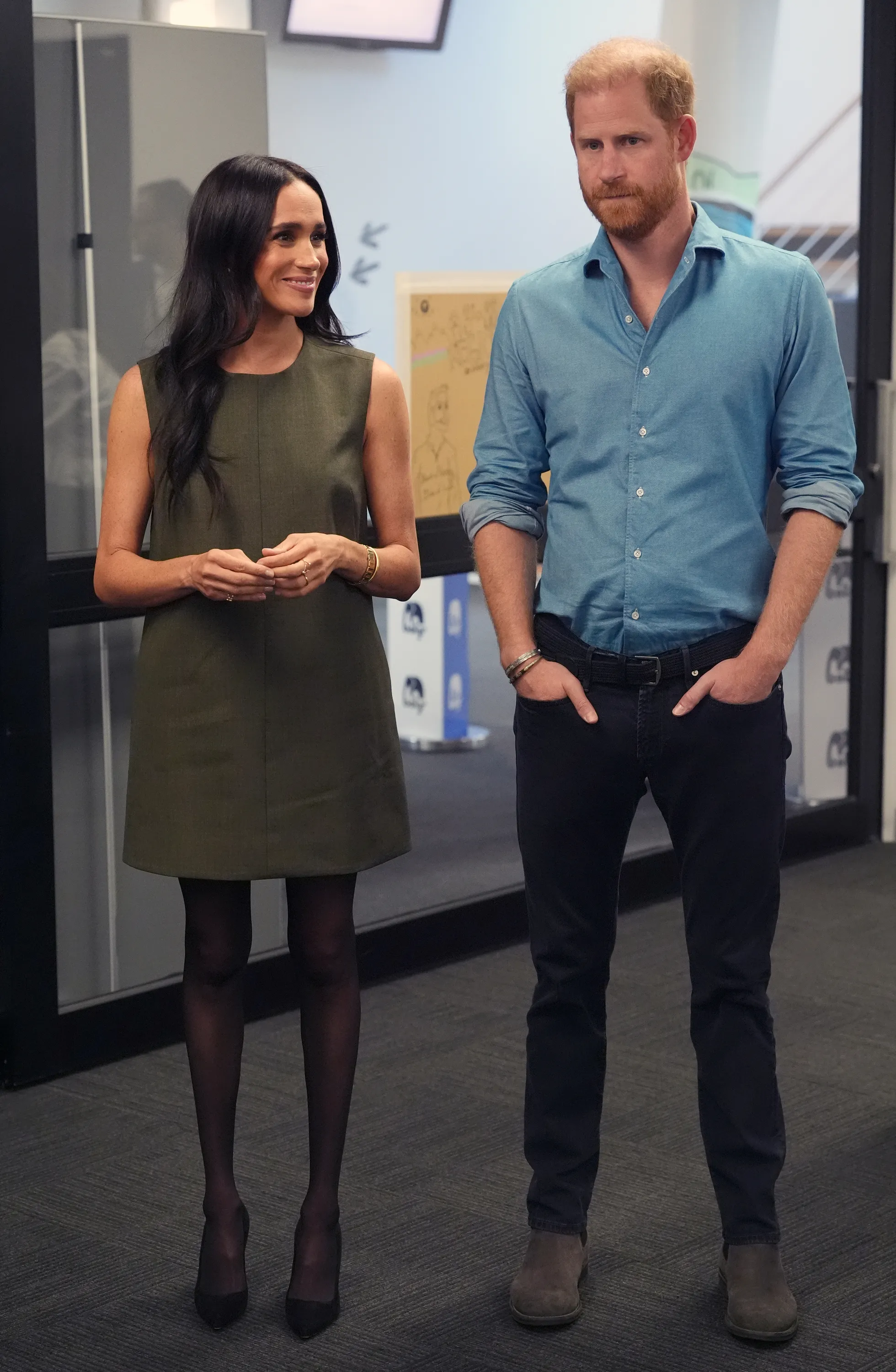 Meghan Markle and Prince Harry.