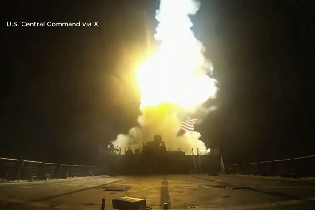 This screen grab made on July 18, 2026 from handout video footage released by the US Central Command (CENTCOM) on July 17, 2026.