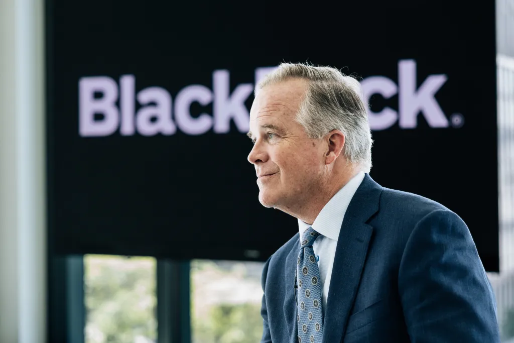 John Kelly, Global Head of Coporate Affairs, at the BlackRock office