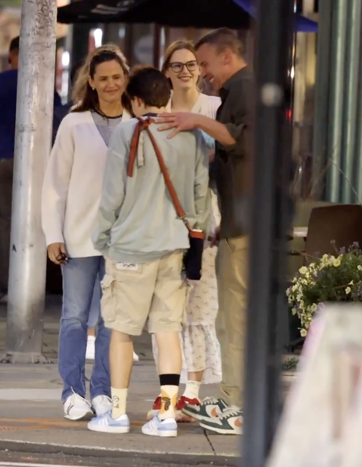 Ben Affleck, Jennifer Garner and kids.