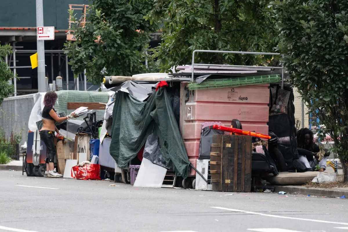 The sprawling homeless encampment on Manhattan’s West Side is a Mamdani campaign promise come to life