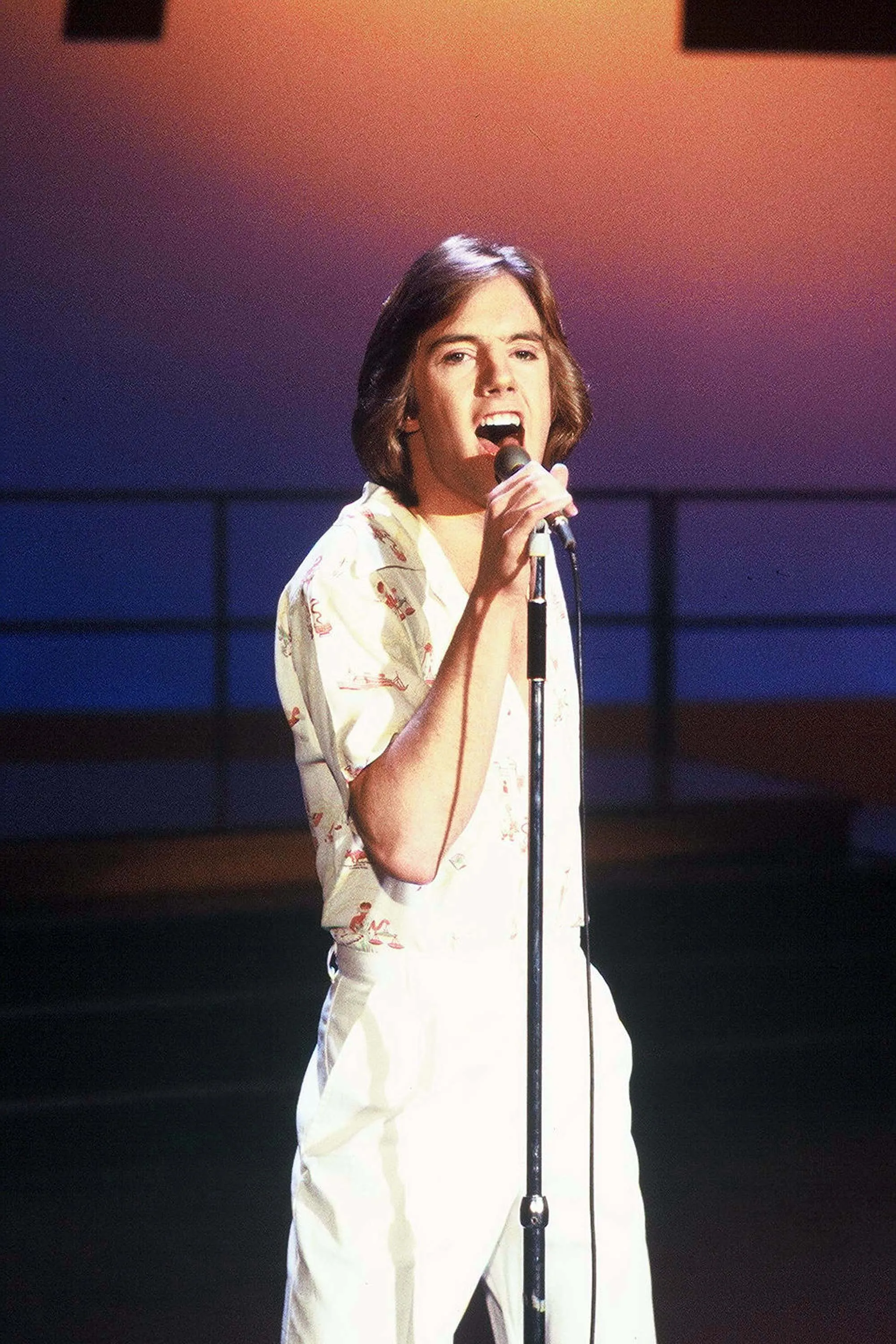 Shaun Cassidy performing on American Bandstand.