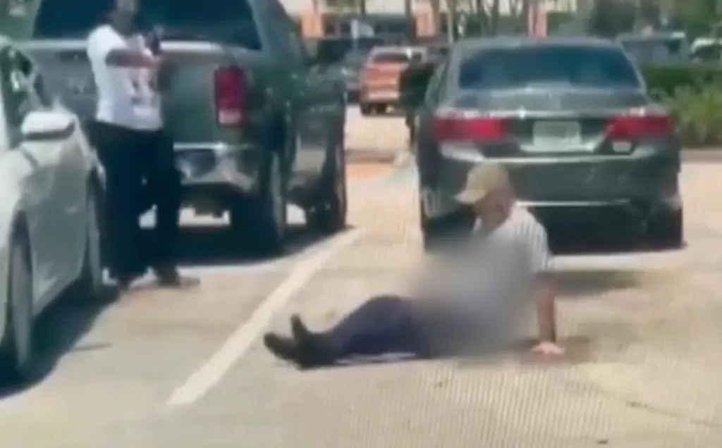 Man shot in Walmart parking lot.
