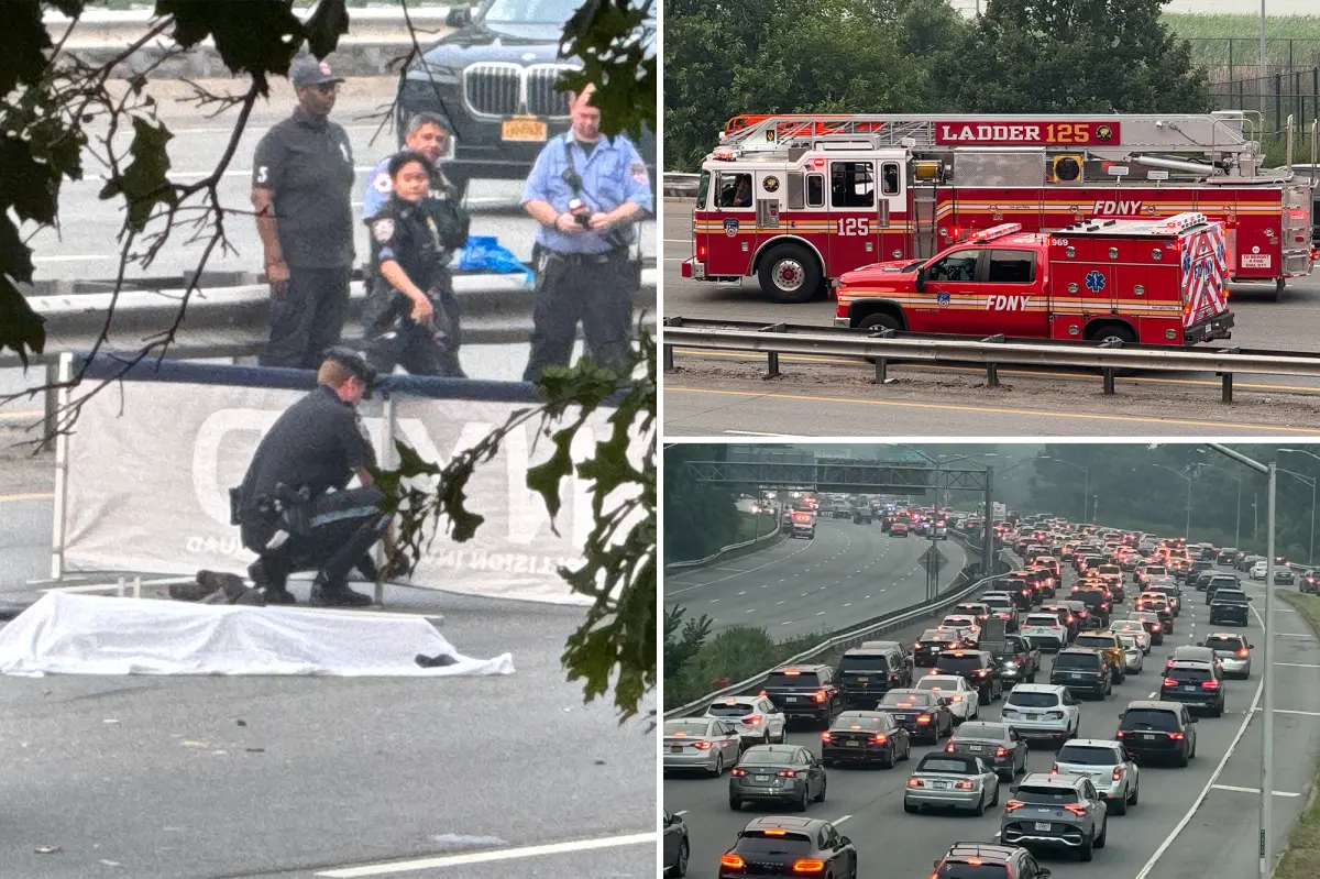 Man, woman hurled from out-of-control motorcycle that hit 4 other vehicles during NYC evening rush