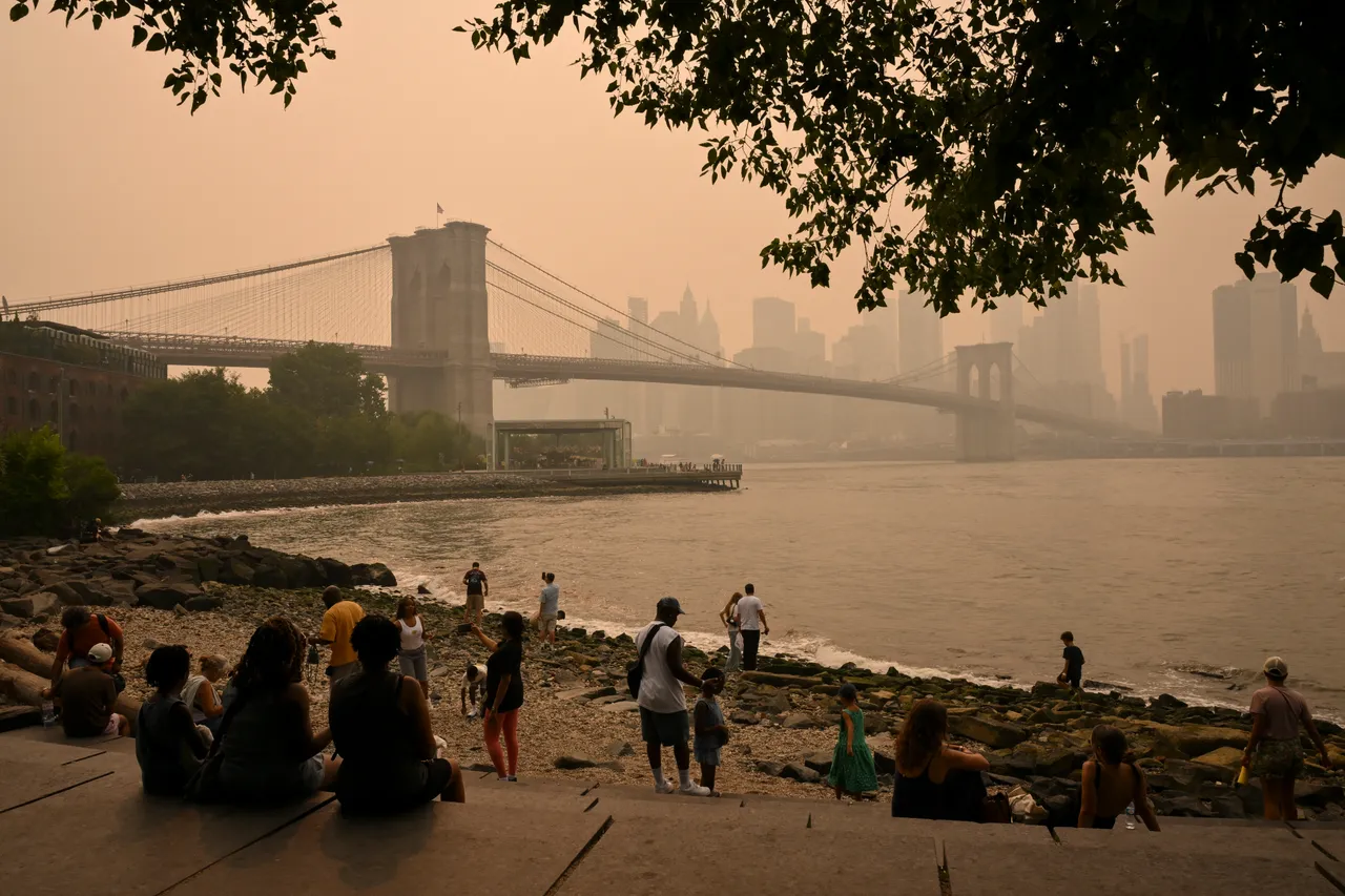 What Cities From Chicago to Washington, DC, Look Like Under a Blanket of Wildfire Smoke