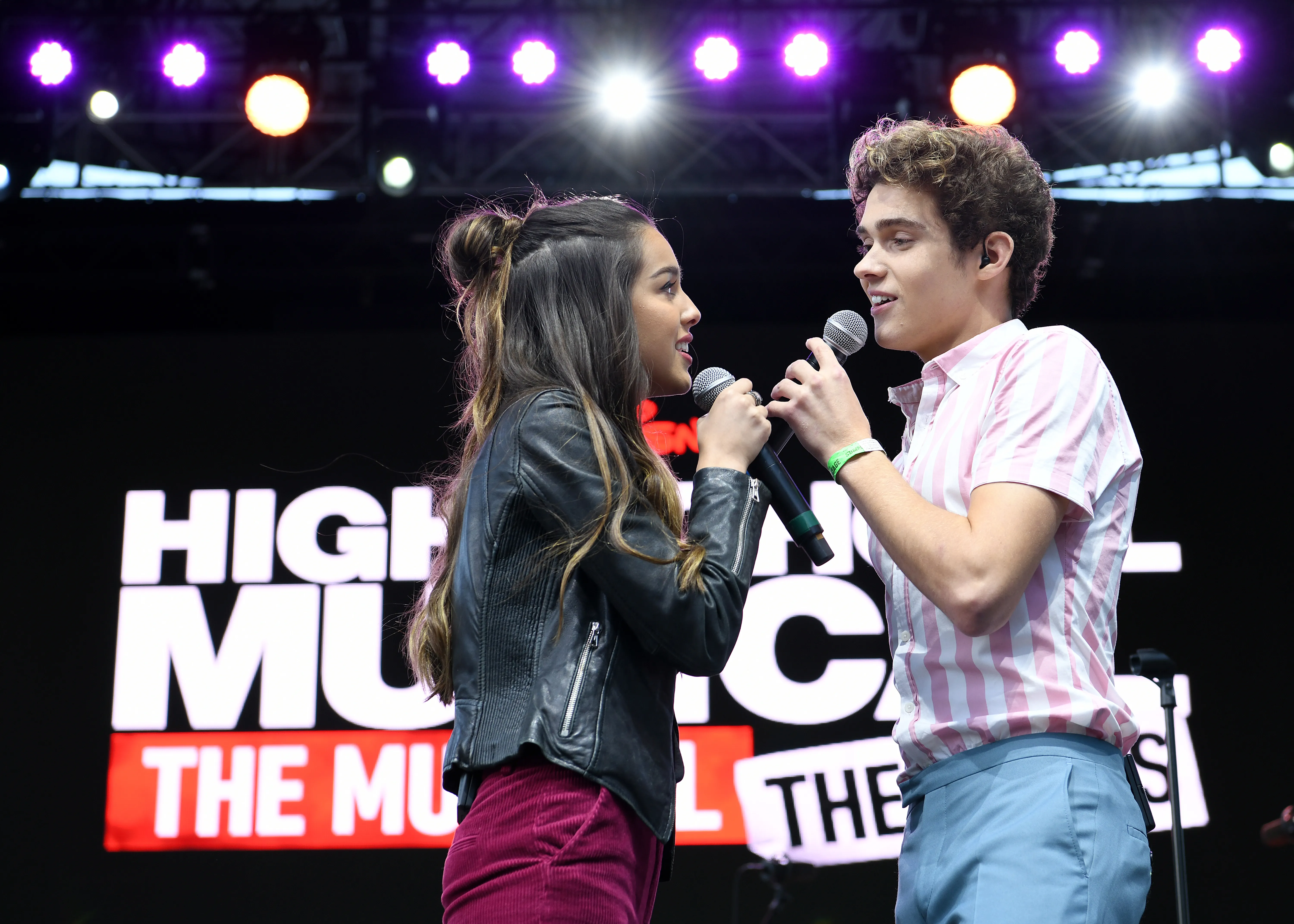 Olivia Rodrigo and Joshua Bassett