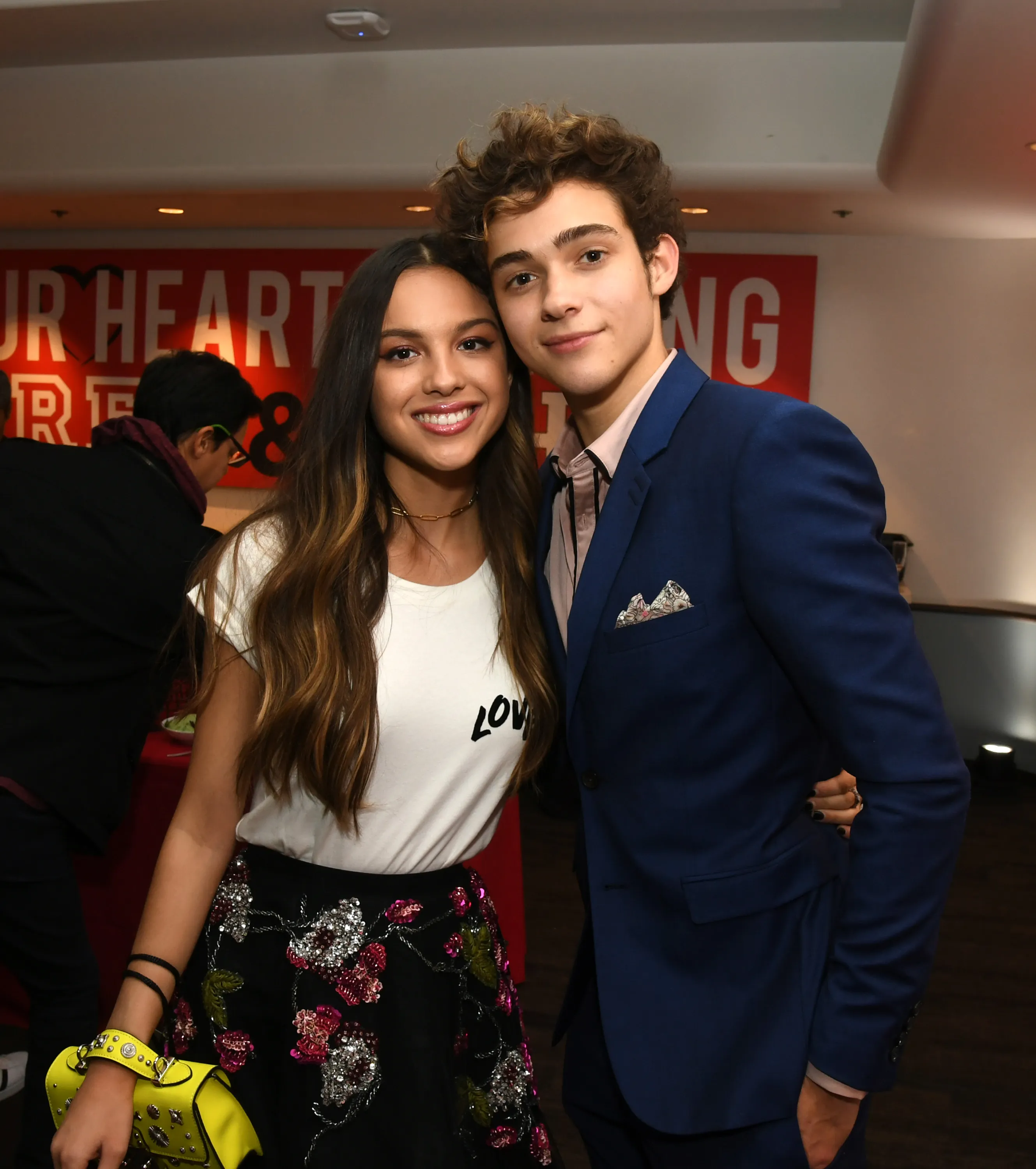 Olivia Rodrigo and Joshua Bassett