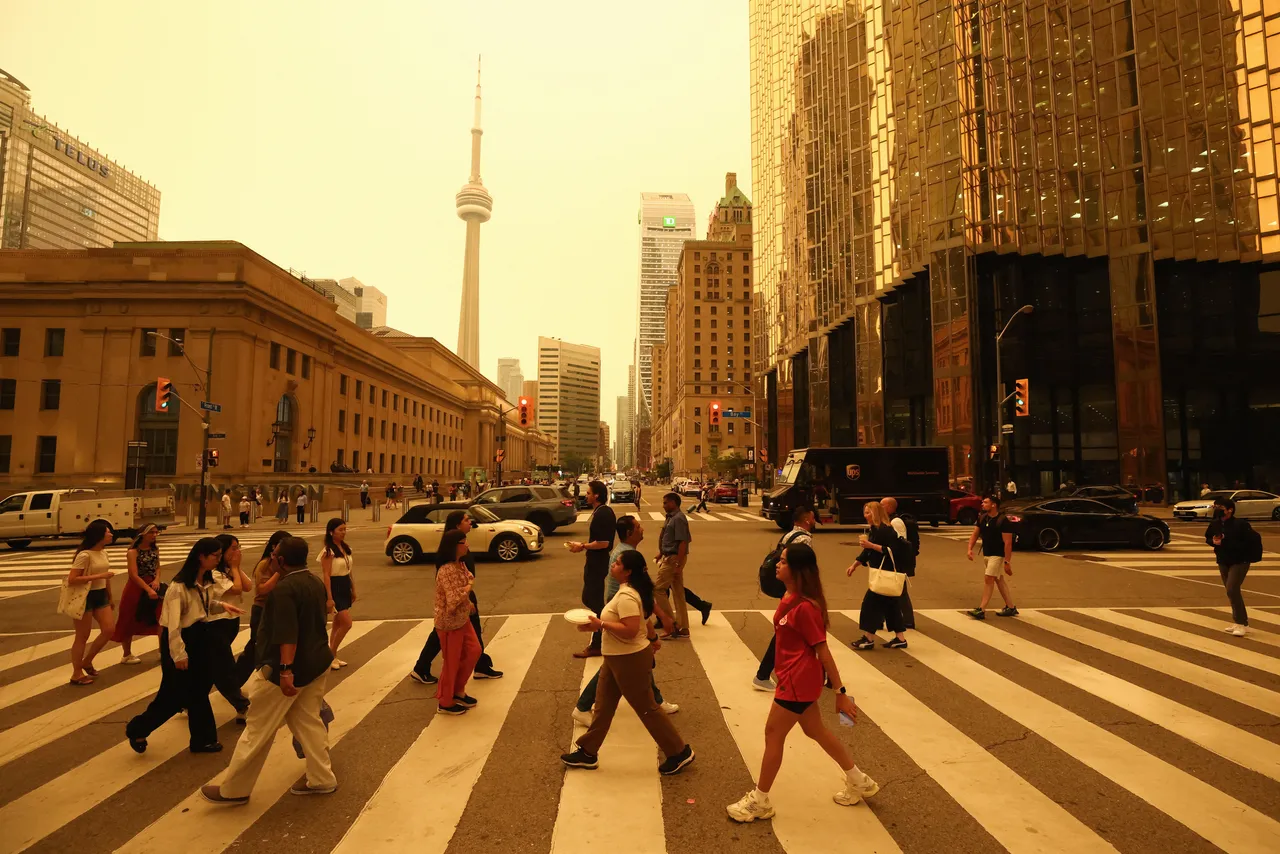 The Northeast Is Being Blanketed in Canadian Wildfire Smoke