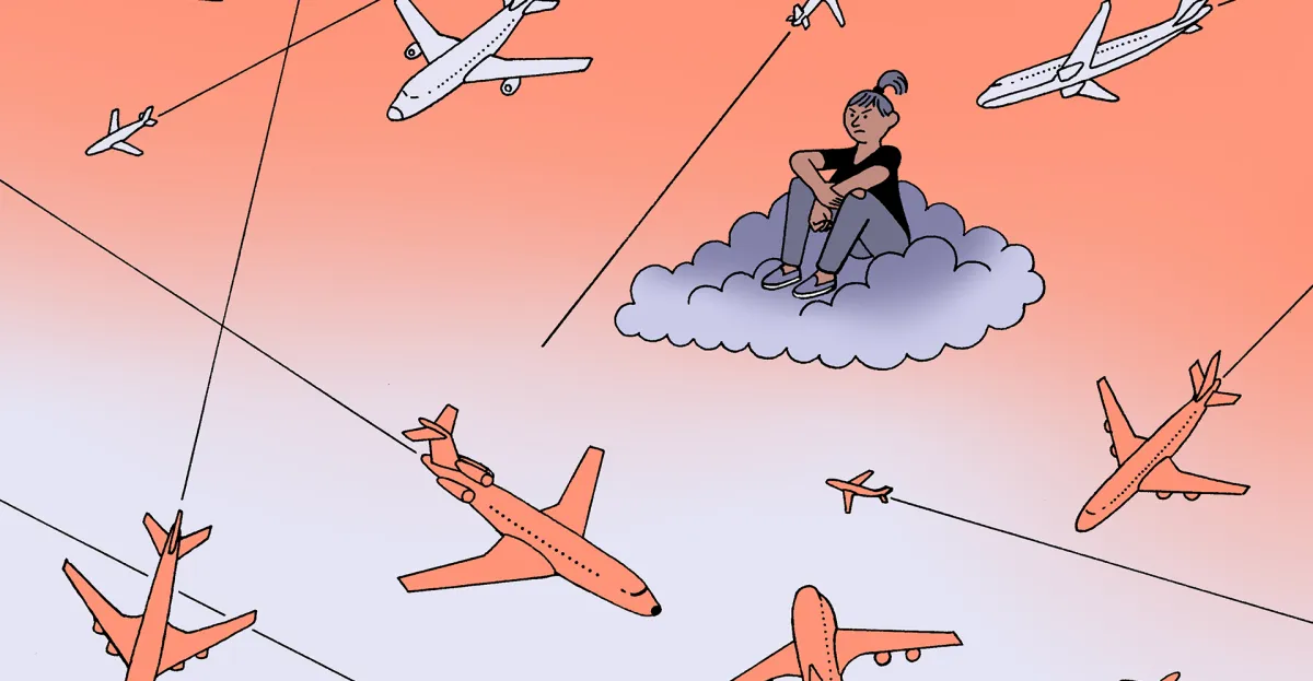 I care a lot about climate change. Does that mean I can never ever fly?