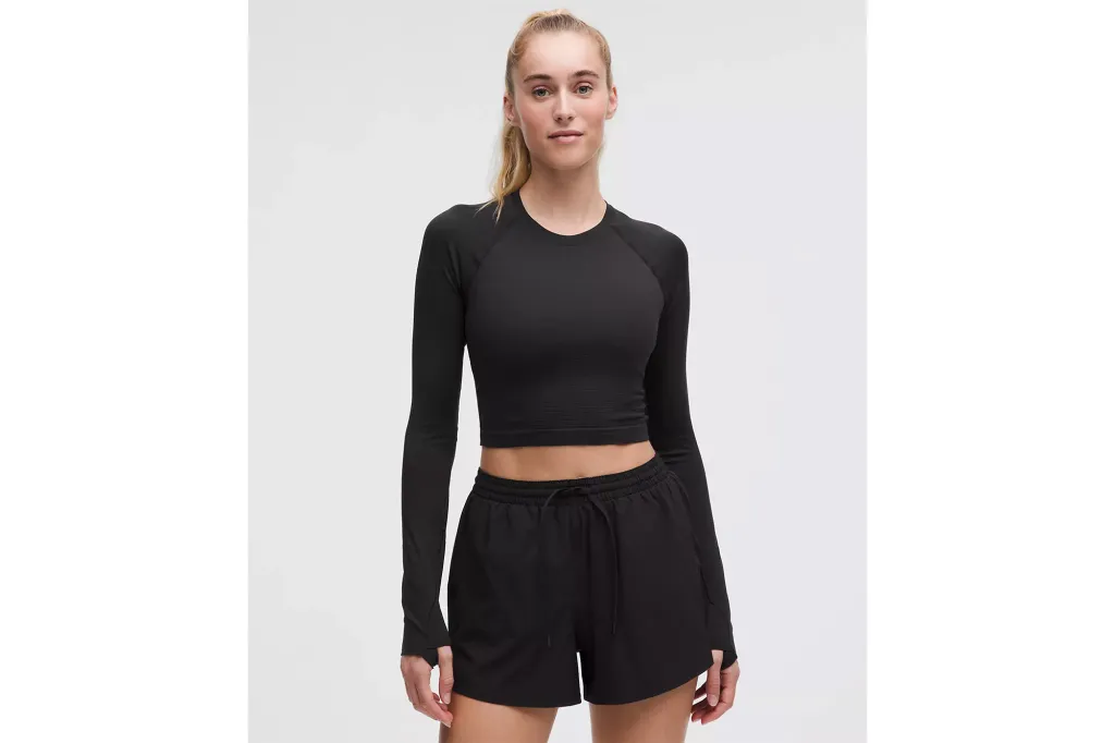 Swiftly Tech Cropped Long-Sleeve Shirt 2.0