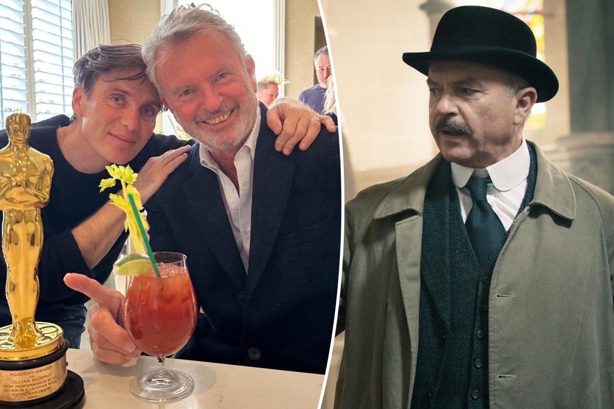 Cillian Murphy remembers ‘Peaky Blinders’ co-star Sam Neill: ‘I admired him and adored him’