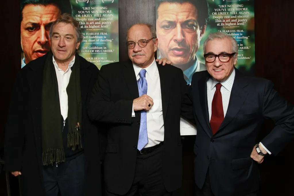 Actor Robert De Niro and directors Paul Schrader and Martin Scorsese at a screening of "Adam Resurrected".