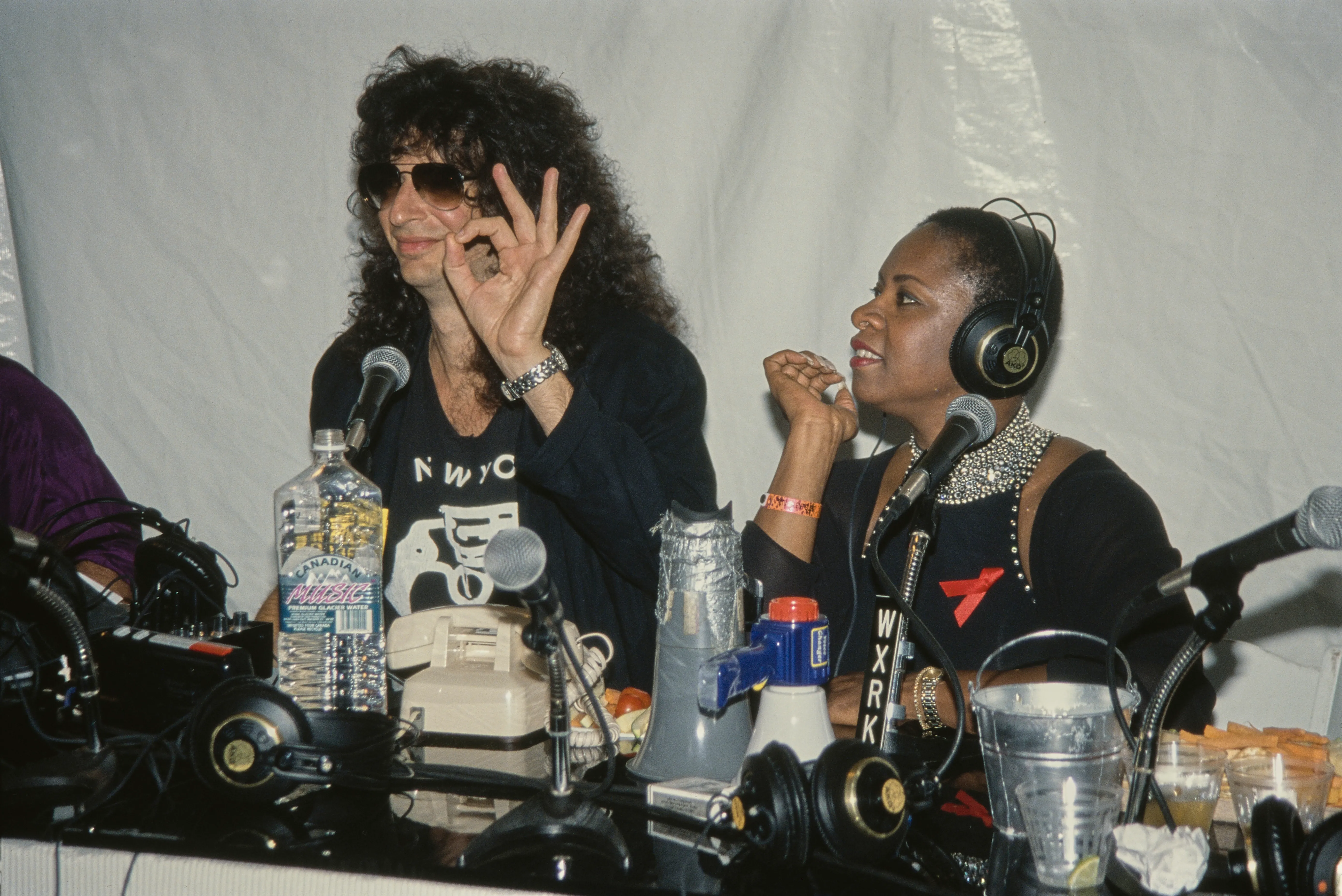 Howard Stern and Robin Quivers.
