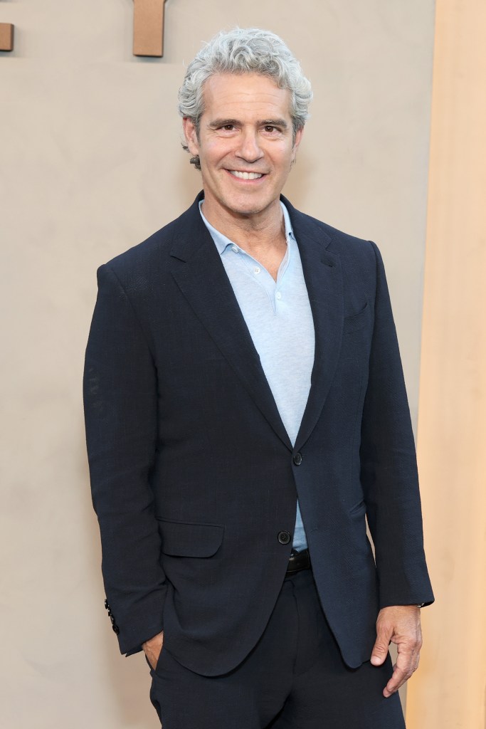 Andy Cohen attends "The Odyssey" New York Premiere.