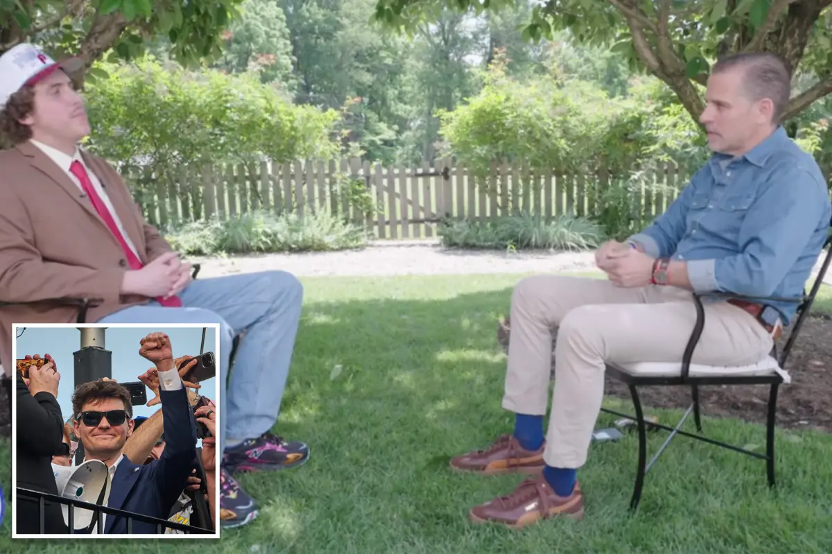 Attention-seeking Hunter Biden stoops to new low to sit for interview with white supremacist Nick Fuentes