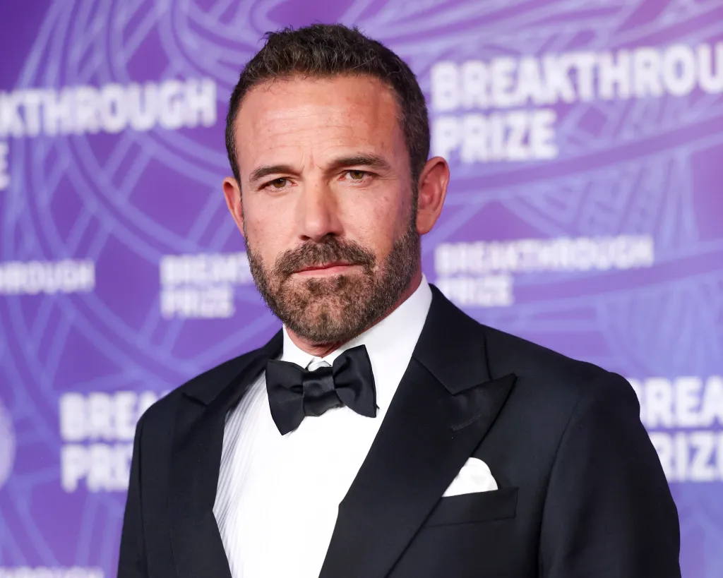 Ben Affleck at the 12th Breakthrough Prize Ceremony.