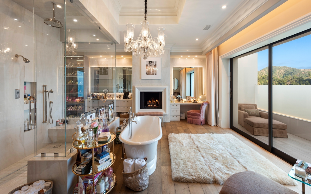 A spa-like bath retreat.